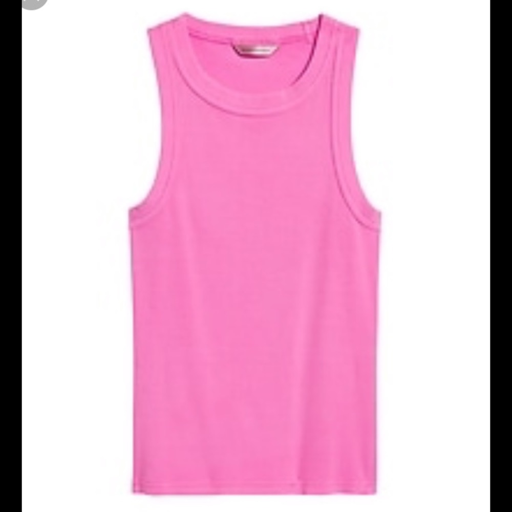 banana republic fitted ribbed tank